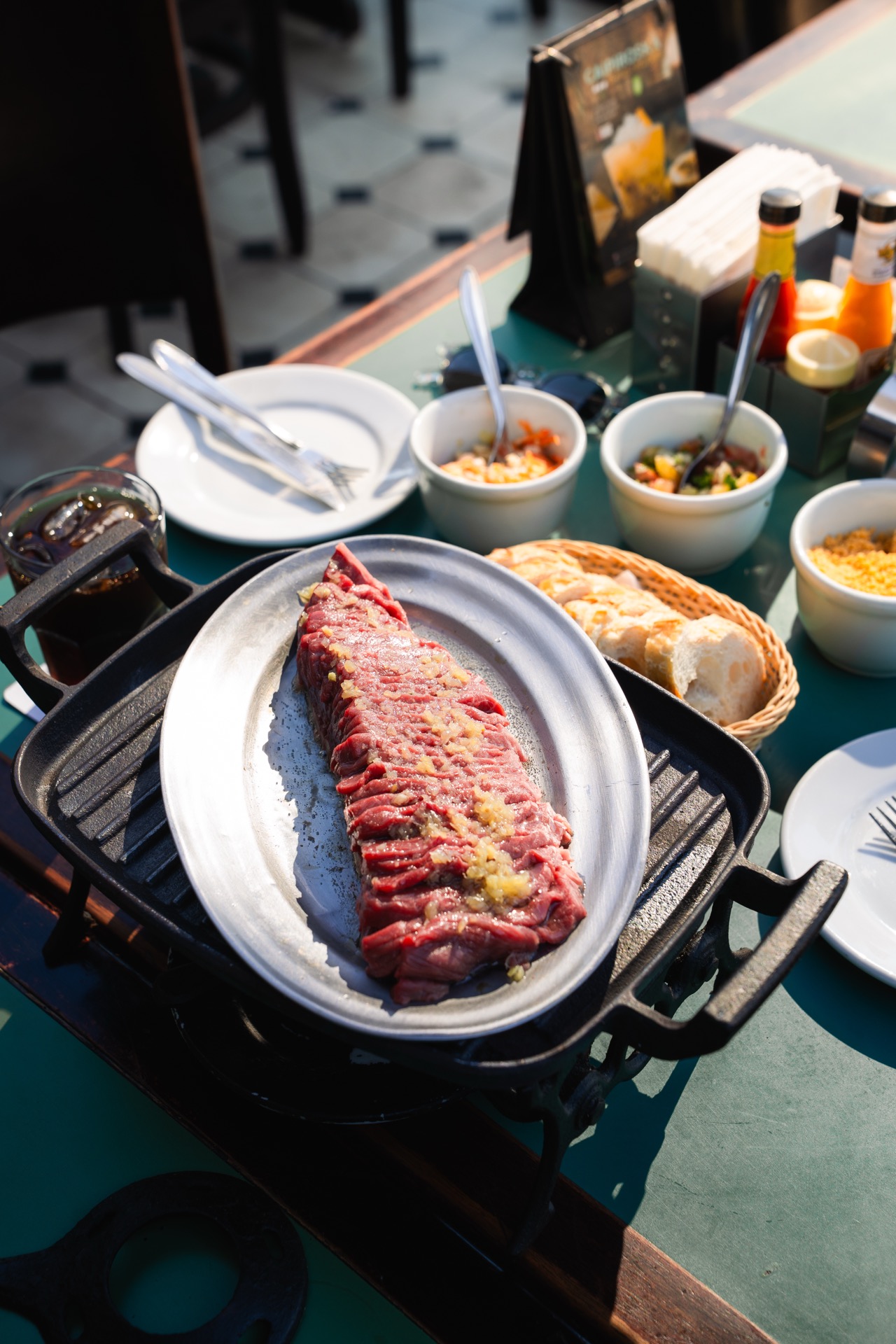 Picanha no Réchaud